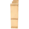 Etagère murale d'intérieur en bambou