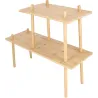 Etagère d'intérieur en bambou Cheers