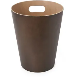 Corbeille en bois avec poignées de transport