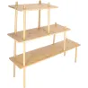 Etagère d'intérieur en bambou Cheers
