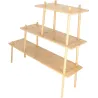 Etagère d'intérieur en bambou Cheers