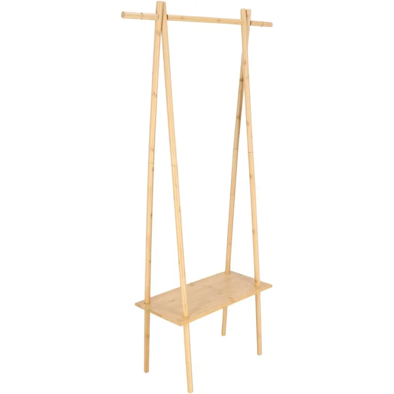 Etagère multifonction d'intérieur en bambou