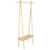 Etagère multifonction d'intérieur en bambou