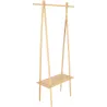Etagère multifonction d'intérieur en bambou