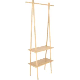 Etagère multifonction d'intérieur en bambou