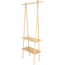 Etagère multifonction d'intérieur en bambou