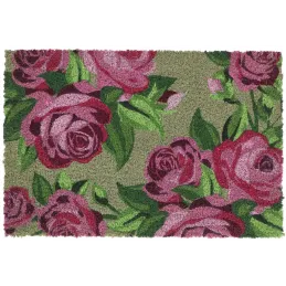 Paillasson en fibres de coco Roses