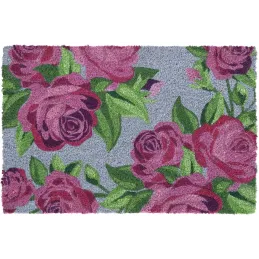 Paillasson en fibres de coco Roses