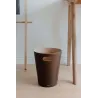 Corbeille en bois avec poignées de transport