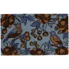 Paillasson en fibres de coco Flowers and bird