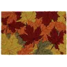 Paillasson en fibres de coco Feuilles