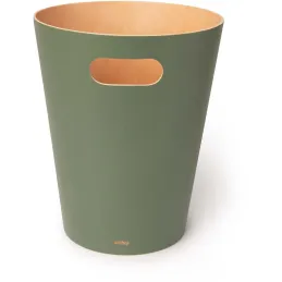 Corbeille en bois avec poignées de transport