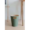 Corbeille en bois avec poignées de transport