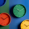 Horloge murale en aluminium Cool Retro