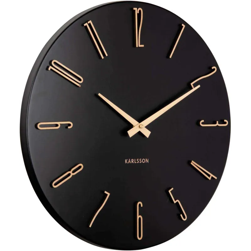Horloge murale en métal Esmerado 40 cm