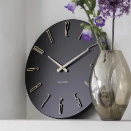 Horloge murale en métal Esmerado 40 cm