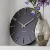 Horloge murale en métal Esmerado 40 cm