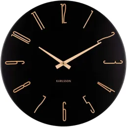 Horloge murale en métal Esmerado 40 cm