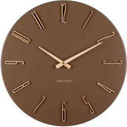 Horloge murale en métal Esmerado 40 cm