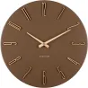 Horloge murale en métal Esmerado 40 cm