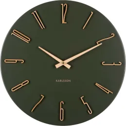 Horloge murale en métal Esmerado 40 cm