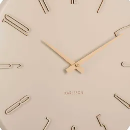 Horloge murale en métal Esmerado 40 cm