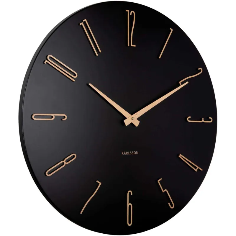 Horloge murale en métal Esmerado 60 cm