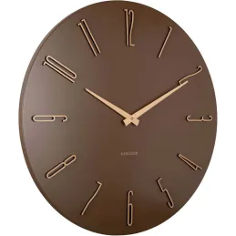 Horloge murale en métal Esmerado 60 cm