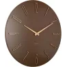 Horloge murale en métal Esmerado 60 cm