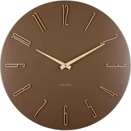 Horloge murale en métal Esmerado 60 cm