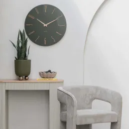 Horloge murale en métal Esmerado 60 cm