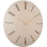 Horloge murale en métal Esmerado 60 cm