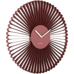Horloge murale en métal Cascara