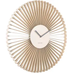 Horloge murale en métal Cascara