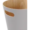 Corbeille en bois avec poignées de transport