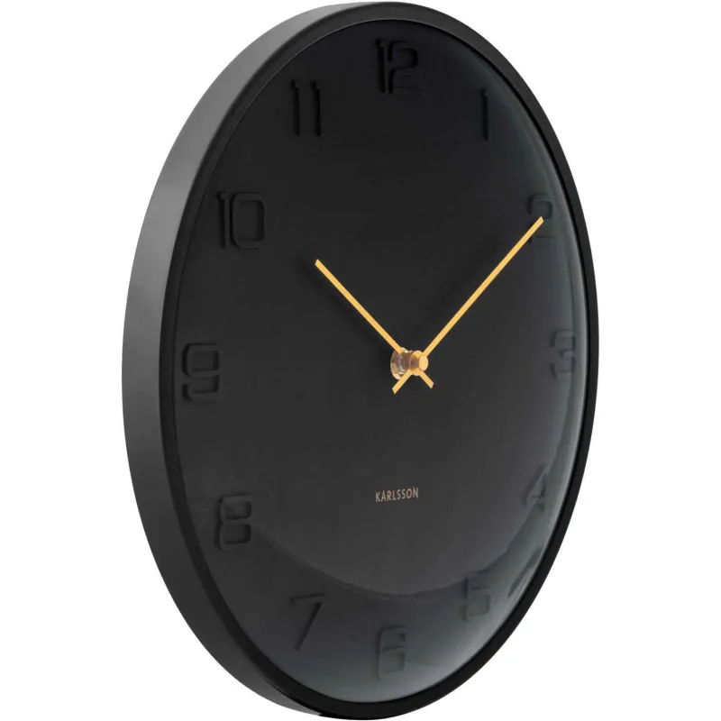 Horloge murale en métal Fuerte Dome
