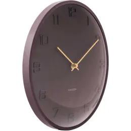 Horloge murale en métal Fuerte Dome