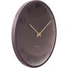 Horloge murale en métal Fuerte Dome