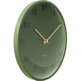 Horloge murale en métal Fuerte Dome