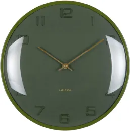 Horloge murale en métal Fuerte Dome