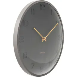 Horloge murale en métal Fuerte Dome