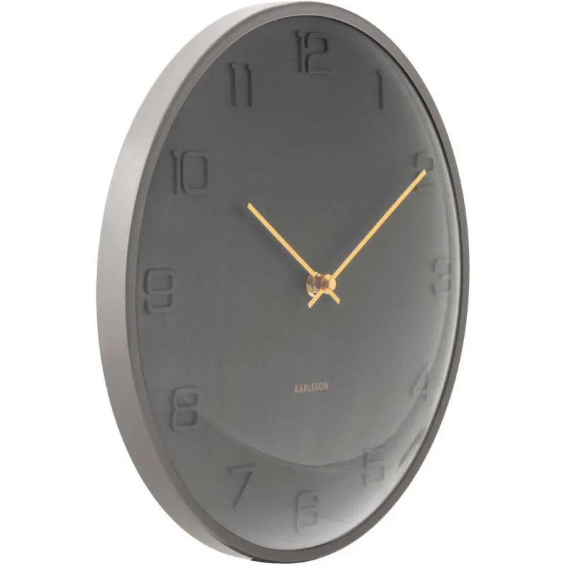 Horloge murale en métal Fuerte Dome