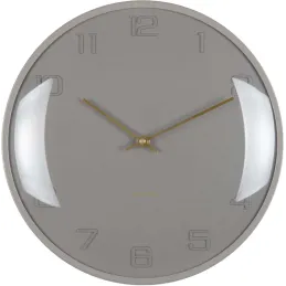 Horloge murale en métal Fuerte Dome