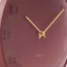 Horloge murale en métal Fuerte Dome