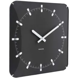 Horloge murale en métal Sucinto Dome Square