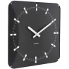 Horloge murale en métal Sucinto Dome Square