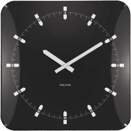 Horloge murale en métal Sucinto Dome Square