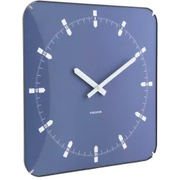 Horloge murale en métal Sucinto Dome Square