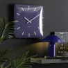 Horloge murale en métal Sucinto Dome Square