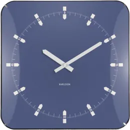 Horloge murale en métal Sucinto Dome Square